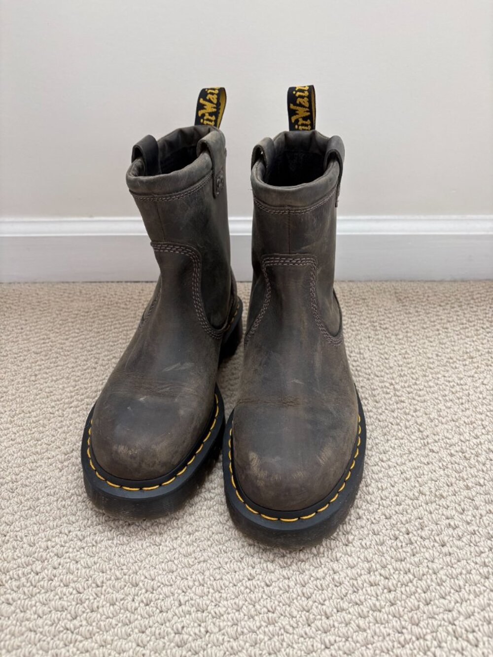 Dr. Martens Anistone Lo Biker Boots - Picture 2 of 3